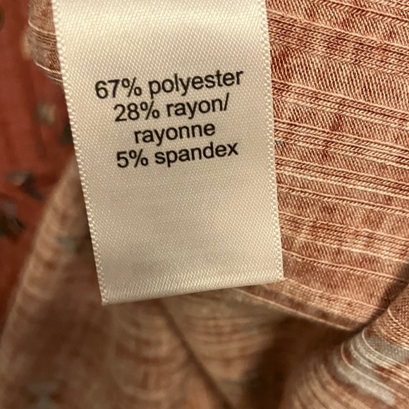 Maurices Dusty Pink Butterfly Print Tank Top - Picture 4 of 9